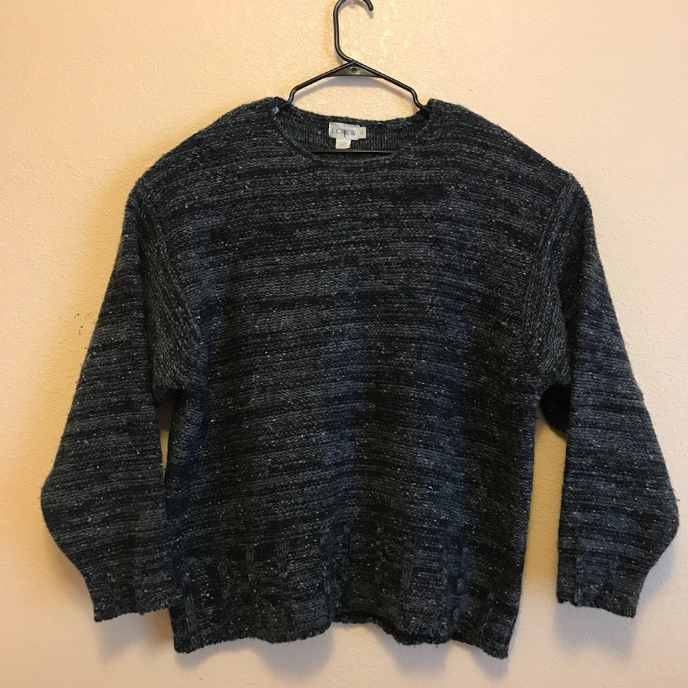 J Crew 100% Wool Mens Sweater Mens XL